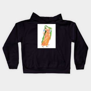 A Persian Woman Kids Hoodie